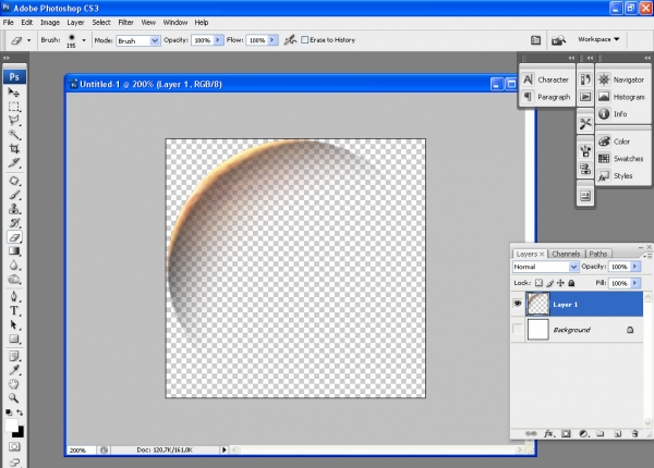 Creation of Watery Planet: Step 4